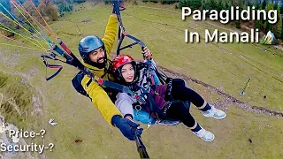 Paragliding in manali – Solag valley || price & experience full information