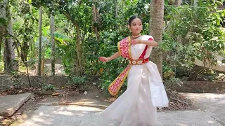 Ekla cholo re (একলা চলো রে)song dance cover by @Archisha singha