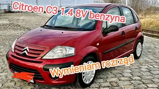 Wymiana rozrządu Citroen C3 1.4 benzynka 75 Hp