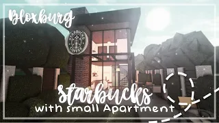 Roblox Bloxburg - Starbucks with Small Apartment - Minami Oroi