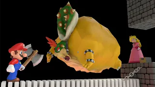 15 Ways to kill Bowser - 3D Animation [RTX ON] 😁