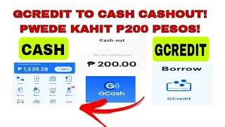 HOW TO CONVERT GCREDIT TO CASH OR GCASH. PWEDE P200! LATEST.