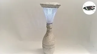 Jak zrobić kamienną lampę solarną z butelki w 5 min - Pomysły plastyczne dla każdego