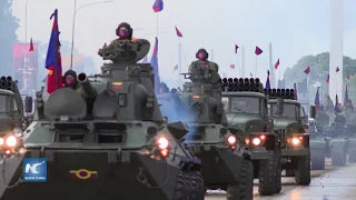 Fuerza Armada venezolana exhibe poder militar por Bicentenario de la Batalla de Carabobo