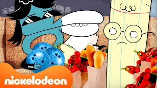 Will Scissors Help With The Groceries??! 🛒 BRAND NEW Rock Paper Scissors Scene | Nicktoons