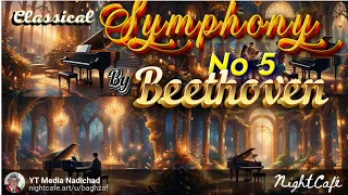 🎶 Symphony No. 5 (by Beethoven), Coffee Relaxing Music , La Magie de L'Art de L'IA