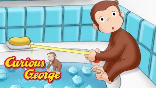 Ice Fishing 🐵 Curious George 🐵 Kids Cartoon 🐵 Kids Movies