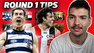 Round 1 AFL Tips + Predictions 2024