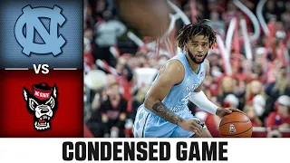 North Carolina vs. NC State Condensed Game | 2022-23 ACC Men’s Basketball