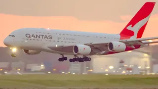 20 MINS of OUTSTANDING SYDNEY Plane Spotting | A380 B747 B777 A350 B787 A330