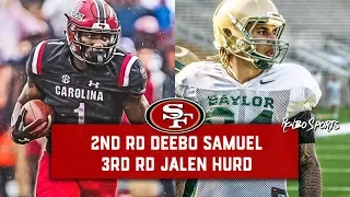 Live! 2019 NFL Draft 49ers Fans Reaction To Day 2 Picks WRs Deebo Samuel, Jalen Hurd