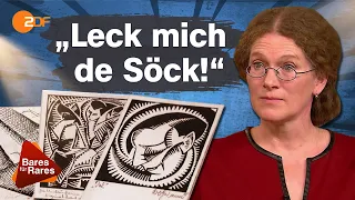 Fast entsorgt! Faszinierende Expertise für rare Kunst von Walter O. Grimm (1918) | Bares für Rares