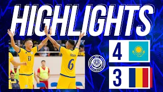 Highlights | Қазақстан 4:3 Румыния | Футзал | Алматы