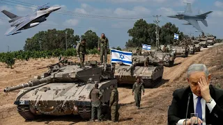 Hezbollah And Hamas Surprise Attack on Israel Using US Tanks Convoy & Military Vehicles - GTA 5