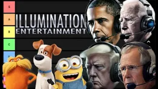 US Presidents Make a Tier List | Illumination Movies | (AI Voice Meme)