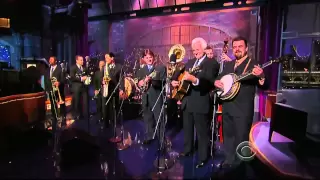 Preservation Hall Jazz Band & The Del McCoury Band "I'll Fly Away" on Letterman