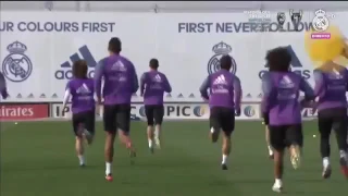 Real Madrid final training session before El Clasico! vs FC Barcelona