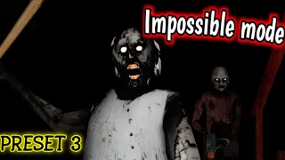 Granny Recaptured - Impossible mode - Grandpa (Preset 3)[Classic Nightmare mode]