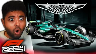 Aston Martin F1 2024 Car Launch! AMR24 Livery Reveal | F1 2024 Car Launch LIVE