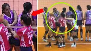 Handshake nina Jema Galanza at Deanna Wong, Tinilian ng mga fans | Creamline vs Choco Mucho