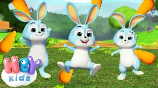 Iepurașii Somnoroși 🐰 Cântece pentru copii | HeyKids