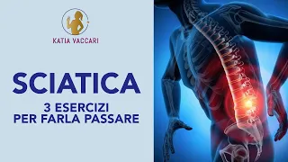 SCIATICA E LOMBOSCIATALGIA: 3 esercizi per ridurre ed eliminare il dolore alla schiena