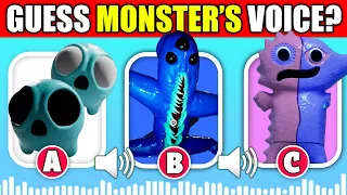Guess the MONSTER'S VOICE | NabNab, Sir Dadadoo, The Naughty Ones GARTEN OF BANBAN 6 ALL JUMPSCARES