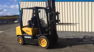 DAEWOO D30S-3 3 TON DIESEL FORKLIFT