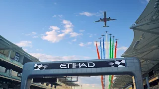 Spectacular Flyover at the 2020 Formula 1 Abu Dhabi GP with 787 Dreamliner | Etihad