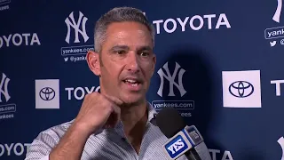 Jorge Posada back in the Bronx for Old-Timers' Day