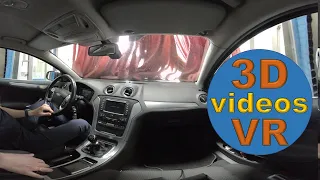 VR 3D 180 carwash experience