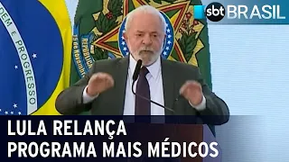 Lula relança programa Mais Médicos | SBT Brasil (20/03/23)