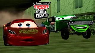 Lightning McQueen vs Ghost | Cars On The Road Beamng Remake | BeamNG.Drive Movie