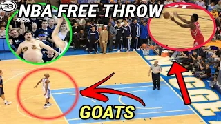 FUNNY NBA FREE THROW TROLLING | You Will Die Laughing