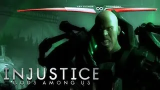 Injustice Gods Among Us - Lex Luthor Super Move -  Demo