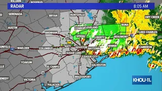 Meteorologist Kim Castro, traffic expert Jennifer Reyna tracking storms, road conditions in SE Texas