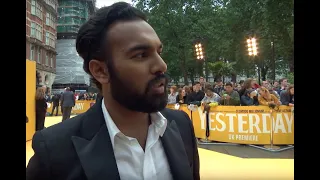 Yesterday Movie Premiere - Himesh Patel Interview