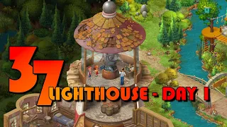 HOMESCAPES GAMEPLAY - THE LAKE HOUSE - DAY 37 -  THE LIGHTHOUSE DAY 1