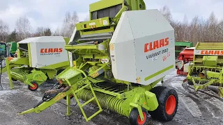 Пресс подборщик Claas Variant 280 RotoCut | Прокрутка