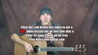 Play acoustic or electric guitar write songs build melody with licks within chords scales lesson pt2