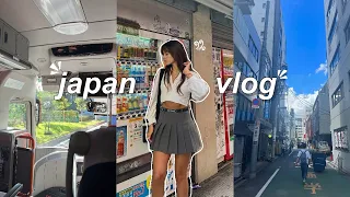 TRAVEL VLOG ₊⋆ ☁︎ | flying to japan, airplane vlog, & my first day in tokyo!