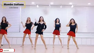 Mambo Italiano|Line Dance|| 레전드 음악👍👍👍👍