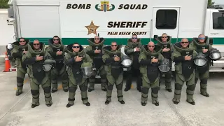 Behind the scenes look at Palm Beach County Sheriff's Office bomb squad