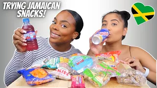 TRYING JAMAICAN SNACKS FOR THE FIRST TIME!!🇯🇲