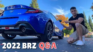 Answering YOUR Questions about my 2022 SUBARU BRZ