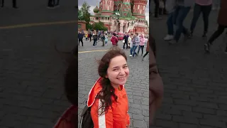 Chiming of the Tower Clock on the Red Square, Moscow