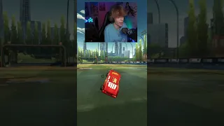 Lightning McQueen in Rocket League..