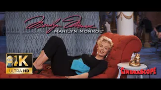 Marilyn Monroe AI 4K Enhanced⭐UHD⭐ - Lazy (1954)
