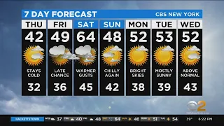 New York Weather: CBS2 12/8 Evening Forecast at 6PM