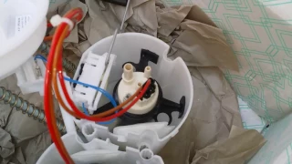 MB E55 AMG M113k fuel pump and fuel filter installation